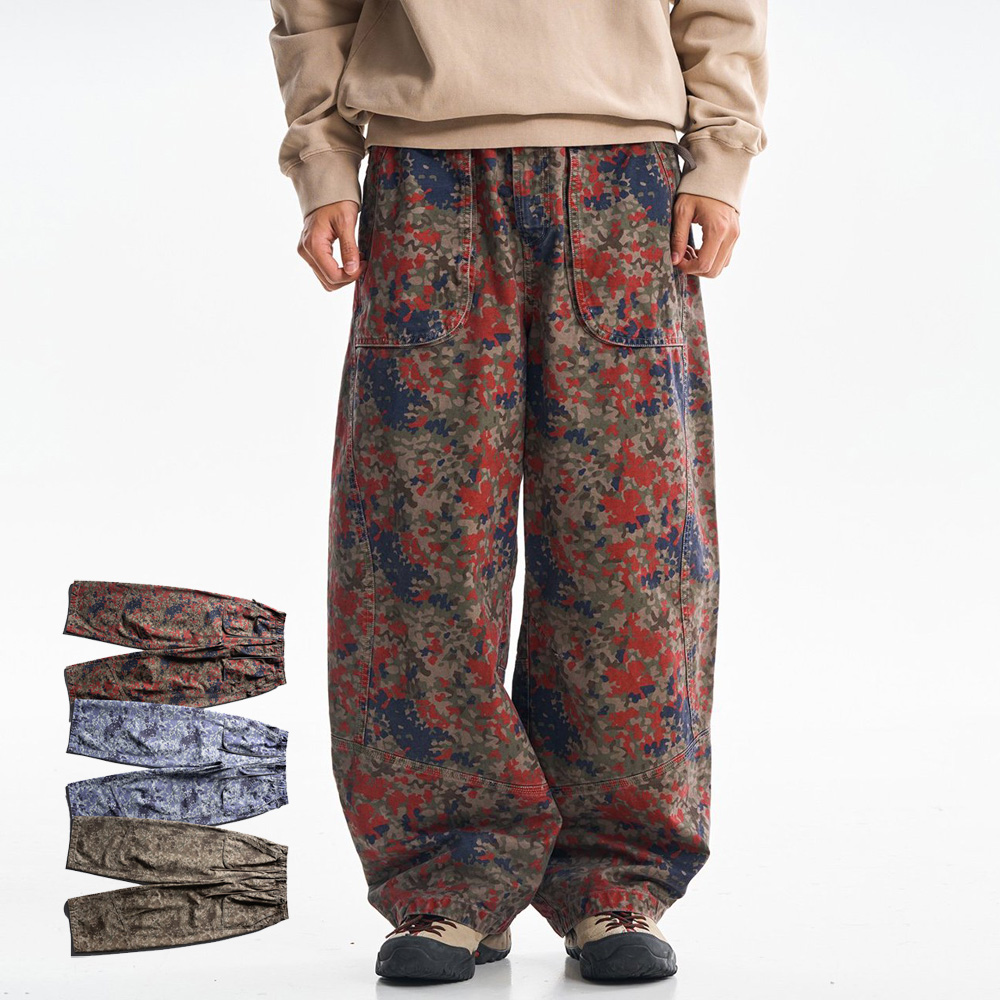 High Quality Print Cotton Carg - Cargo Pant Wide recension och pris