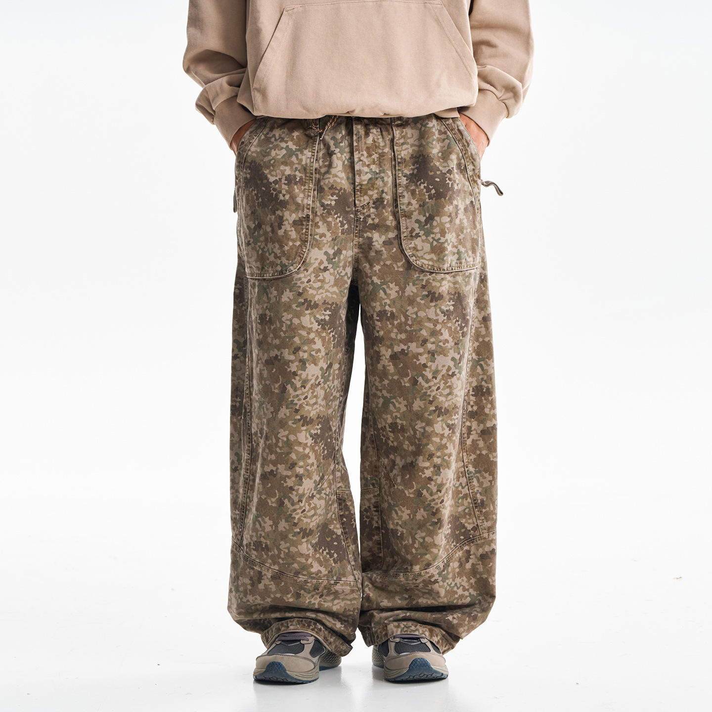 High Quality Print Cotton Carg - Cargo Pant Wide recension och pris