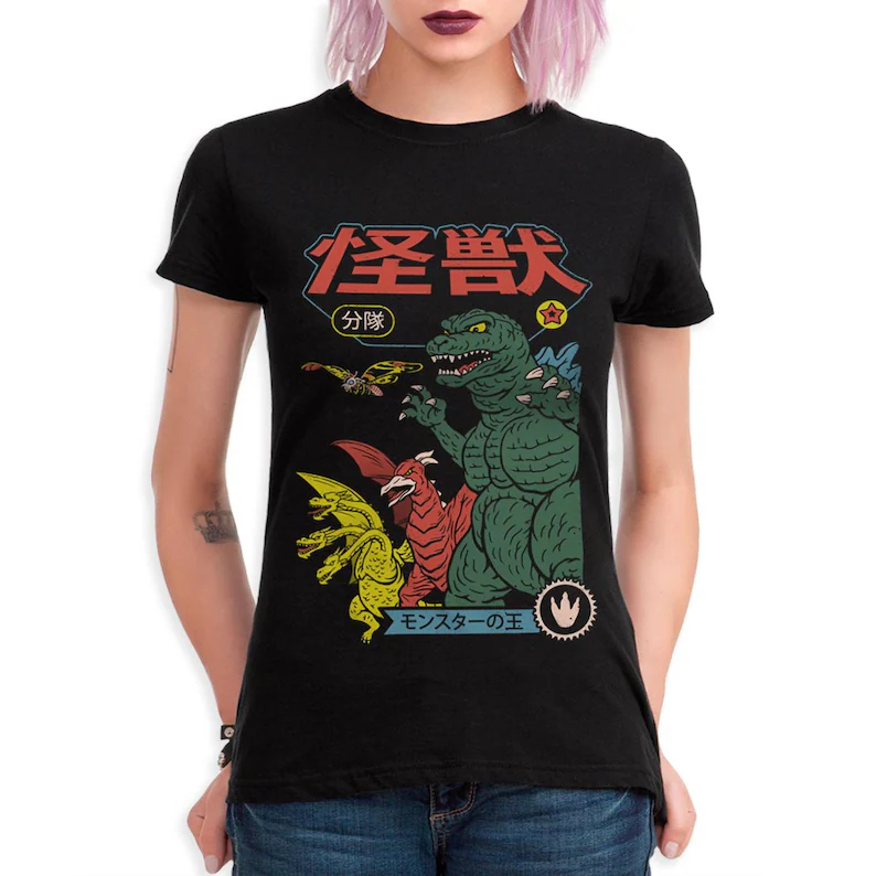 Godzilla Gojira Japanese Kaiju - Street Fashion Japan recension och pris