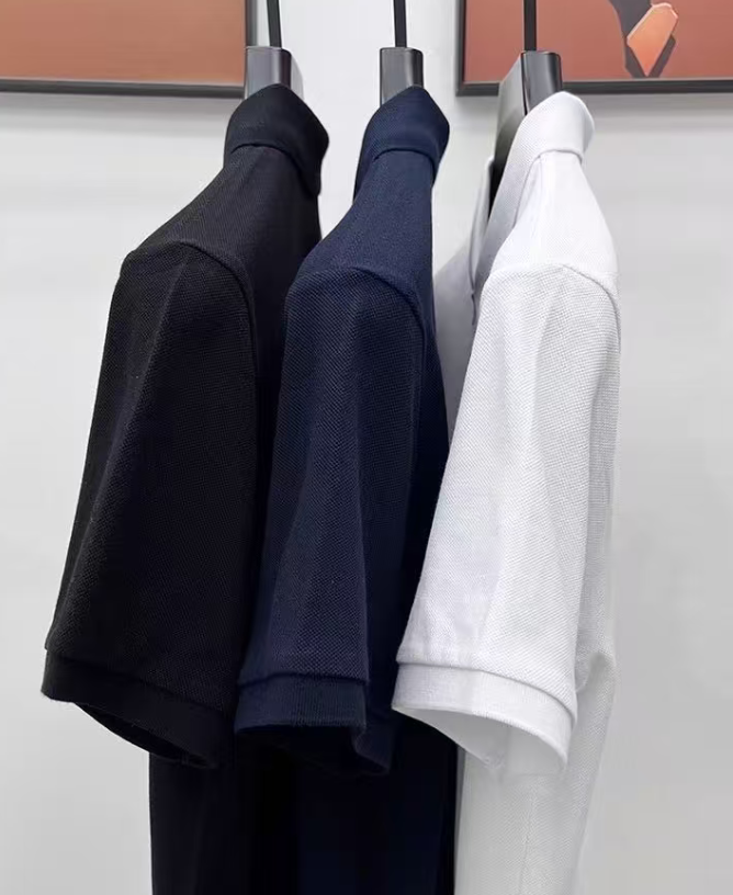 Men's Black Polo-shirts Short- - Street Fashion England recension och pris