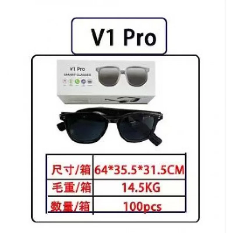 V3 Smart AI Bluetooth Sunglass - Street Fashion Photo recension och pris