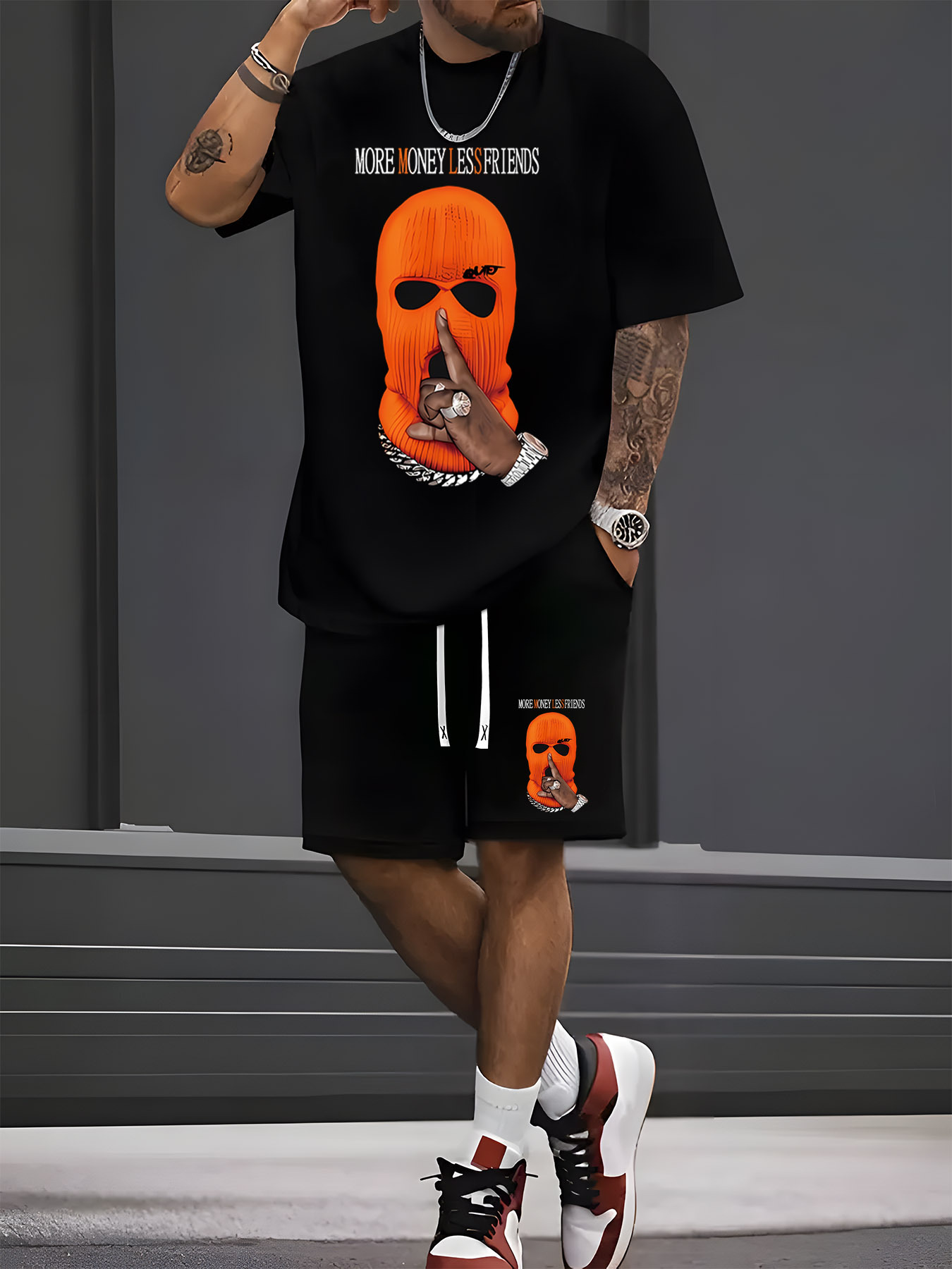 2026 Summer New Men's Short-Sl - Street Fashion Summer 2026 recension och pris