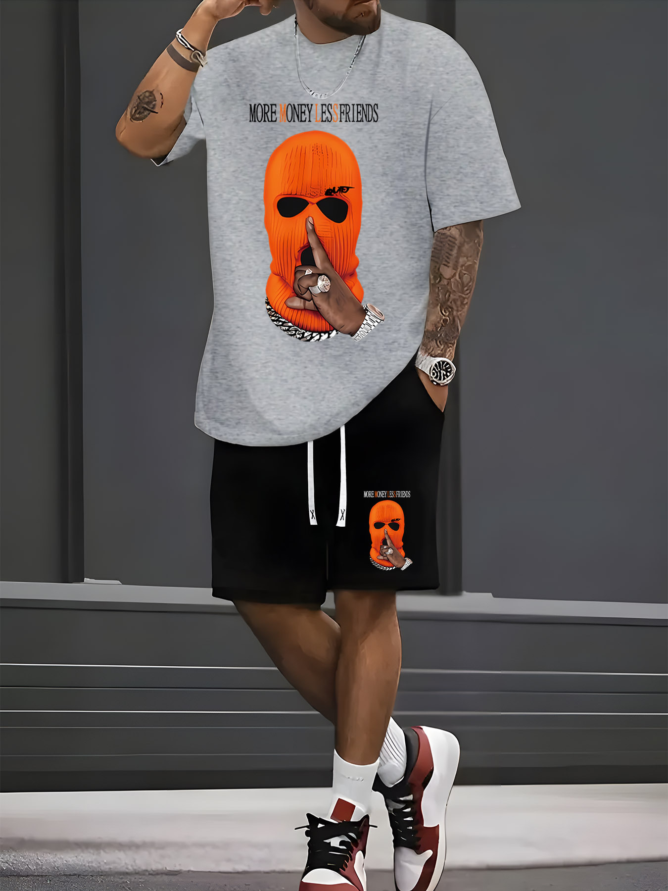2026 Summer New Men's Short-Sl - Street Fashion Summer 2026 recension och pris